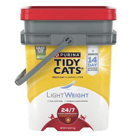 tidy lightweight cat litter.
